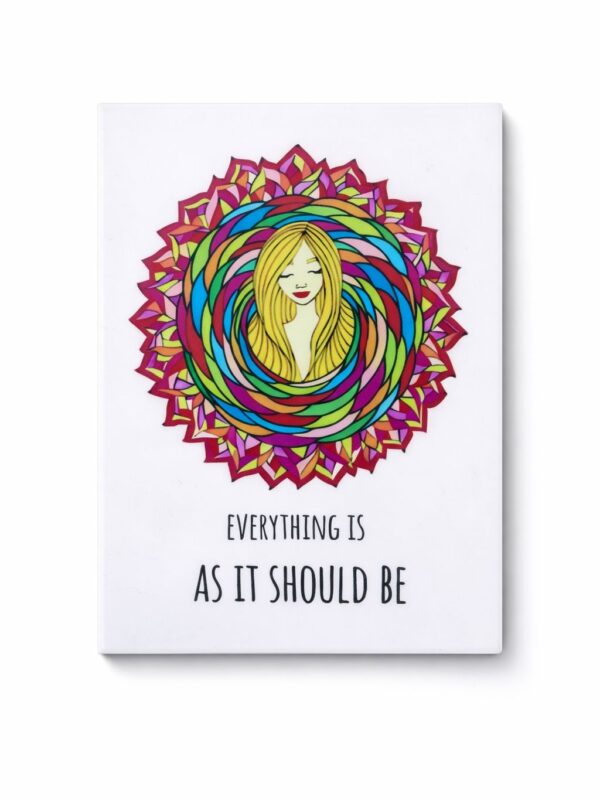 Straw Girl Magnet - Trust & Letting Go Gift