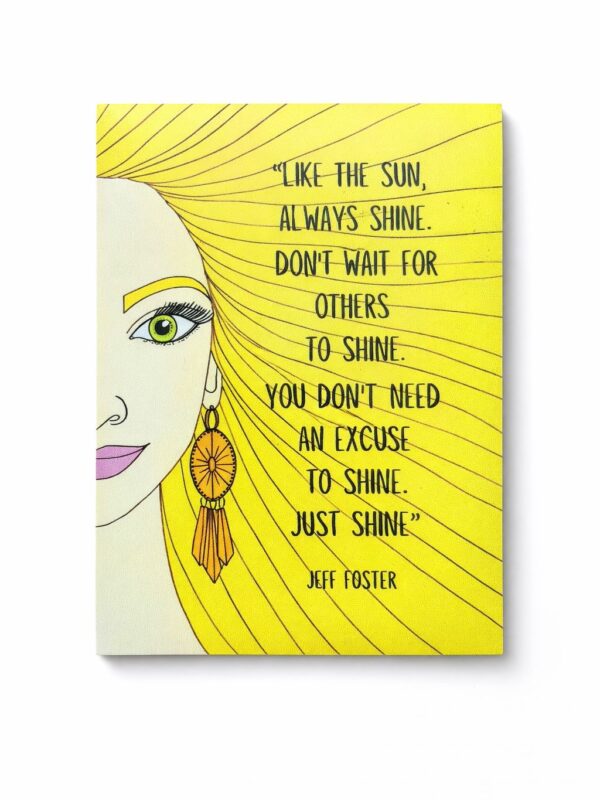 Straw Girl Inspirational Magnet | Self-Love & Confidence Gift