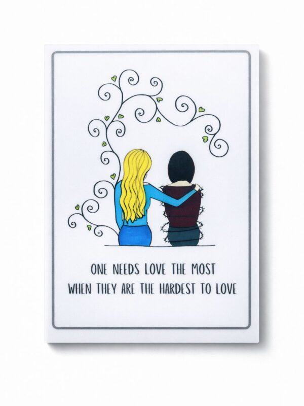 Straw Girl Magnet – Love & Compassion Gift